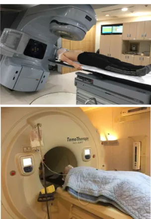 Fig.  2.  Treatment  image  of  Linac  and  Tomotherpy