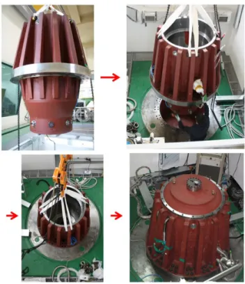 Fig. 8. 35 kWh class SFES main frame assembly. 