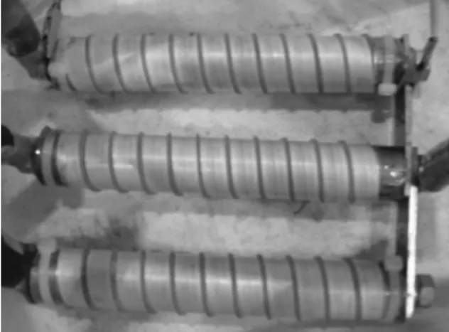 Fig. 4. Fabricated HTS modules for the experiment. 