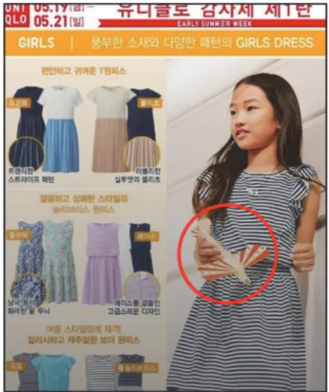 Fig.  10.  2017  Uniqlo’s  advertisement  (Chung  2018).