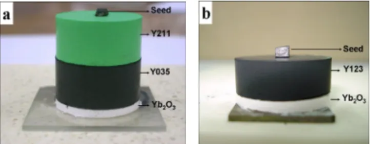 Fig. 1. Photos of pre-form structure for (a) LIG and (b)  conventional MTG processes.   