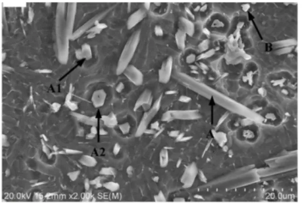Fig. 6. SEM backscatter electron images illustrating the particle morphology of Ti-TiB2 powders ball-milled for different times: (a) 1 h, (b) 2 h, (c) 3 h and (d) 4 h [51] 