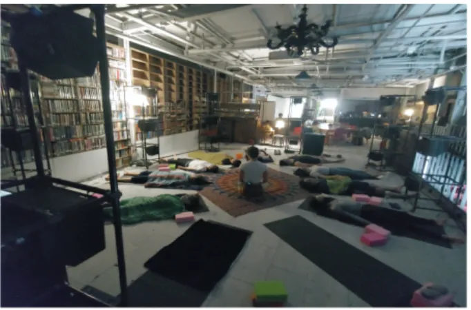 Fig. 8. An Example of Immersive Yoga Training 1st stage (July 2020)