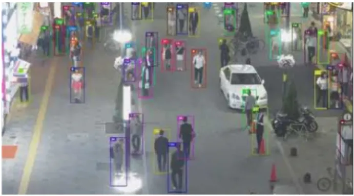 Fig.  1.  Multi-object  tracking  video  result
