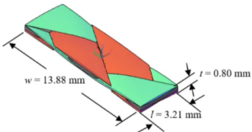Fig. 6 shows the irregular inner surface and resin rich defects. Cross-sectional dimensions measurements at different locations revealed different thickness value at the web, upper flange and bottom flange