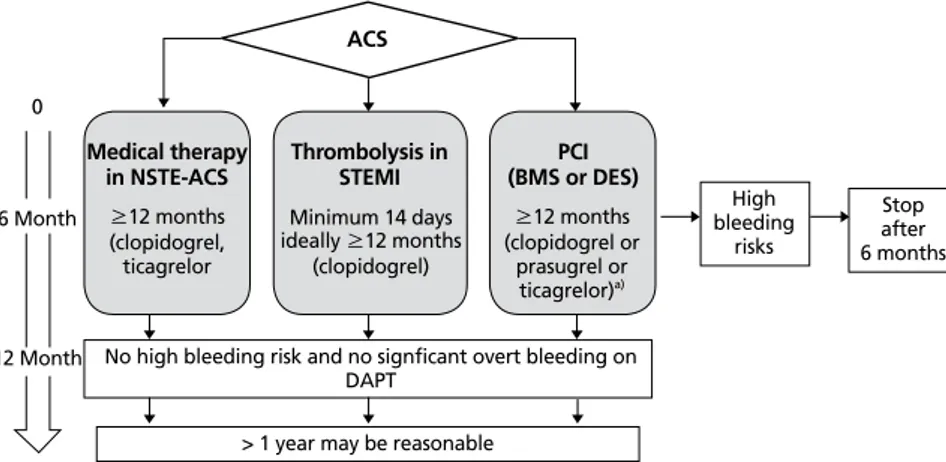 Table 2.  Factors used to calculate a dual anti-platelet treatment score