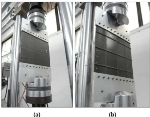 Fig. 6. Load-deflection results corresponding to x-direction (a) under tensile load (b) under compressive load 
