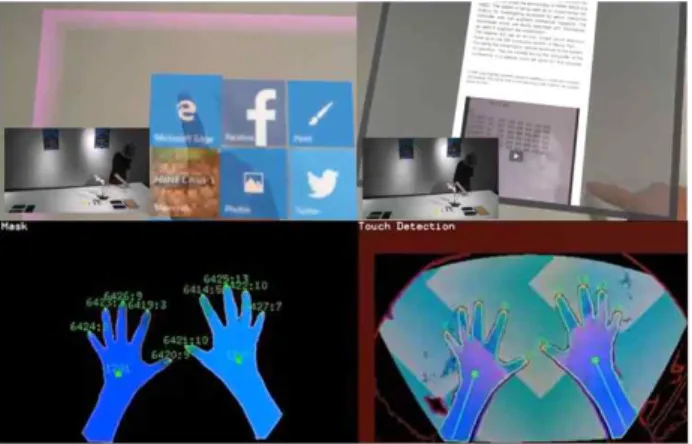 Fig.  3.  MRTouch  interaction  developed  for  Microsoft  Hololens