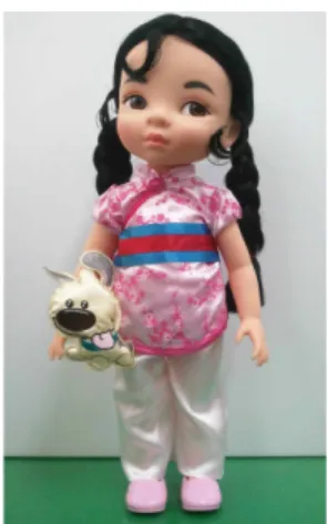 Fig. 12. Body of ‘Mulan’, Disney, animators’ collection. Photo by author.