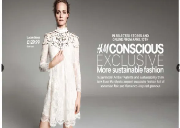Fig. 6. H&amp;M conscious collection.