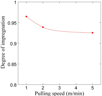 Fig. 11. Fracture interface of tensile strength specimen of the continuous glass fiber reinforced PLA.