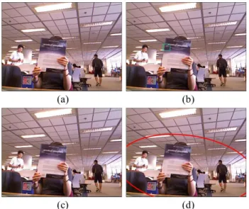 Fig.  17.  The  result  of  face  tracking  for  face_occ2  sequence  frame 