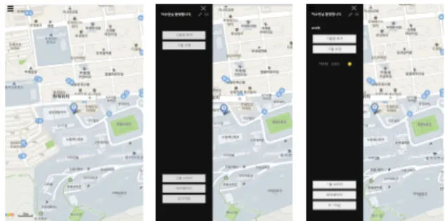 Fig.  2.  Before  /  After  group  creation  page