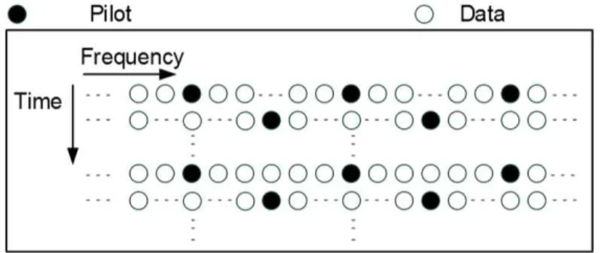 그림 3.  파일럿 패턴 Fig.  3.  Pilot  pattern