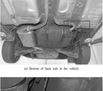 Fig.  9.  Burned  out  pattern  of  vehicle  interior  caused  by  established multivision in the vehicle.