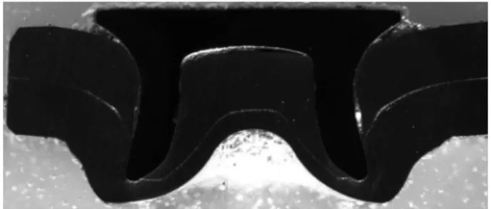 Fig. 1. Geometry of the SPR tensile-shear specimen (mm).