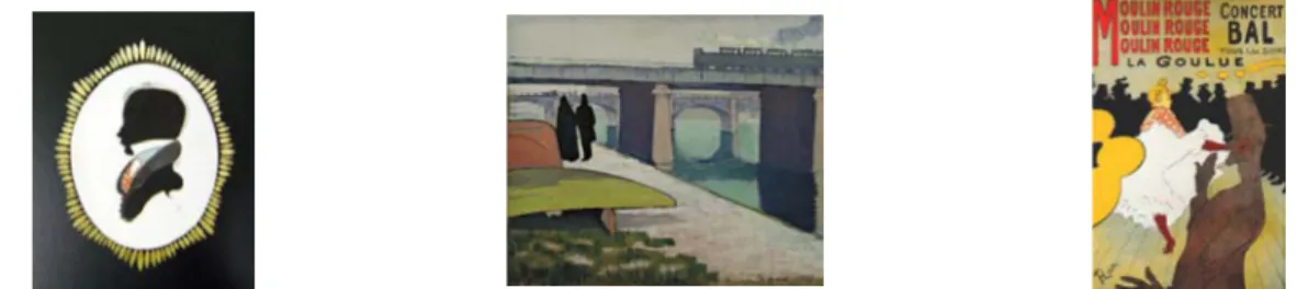 Fig. 5. Emile Bernard, Iron bridge at Asnieres, 1887.