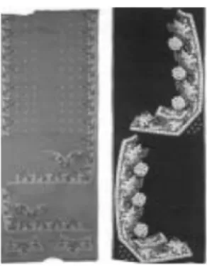 Fig. 2. 18 세기  남성복  베스트의  자수  패턴 (R é union des Mus é es Nationaux, 1997, p.46).