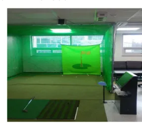 Fig.  2.    Implemented  golf  simulator