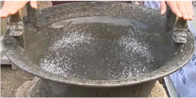 Fig.  1.  Resonance  experiment  using  a  bronze  washbasin