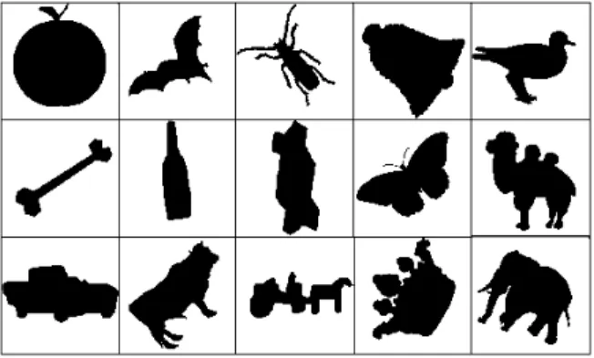 Fig.  2.  Sample  images  of  deformed  image  dataset  (CE-1  B) 1.4  잡음에 대한 데이터셋