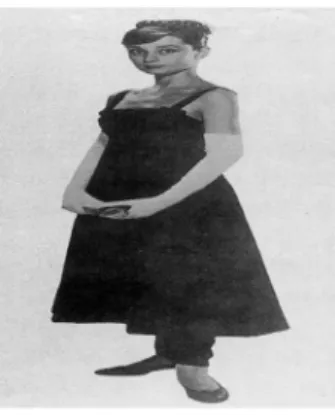 Fig. 12.  미니드레스를 입은 모델 트위기. 1967. 