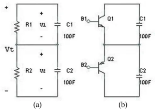 Fig.  7. Simulation results of the proposed active balancing circuit using SPICE.