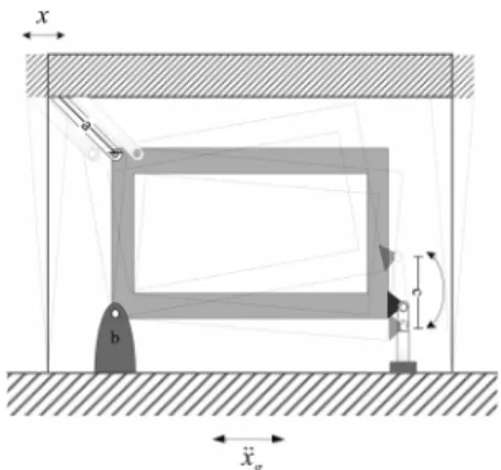 Fig. 1. Pivot-type displacement amplification damper system.