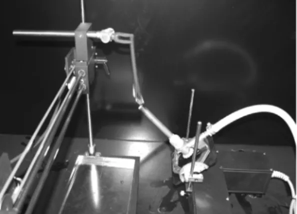 Fig. 4. UL 94 test scene.