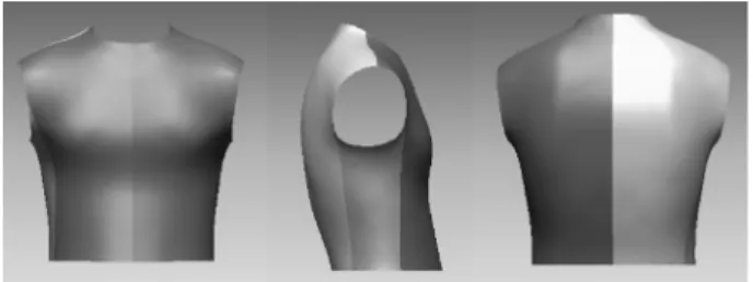 Table 1.   Size  of  representative  model                                                                                                                                                                            (unit:  cm) Bust circumference  Waist circ