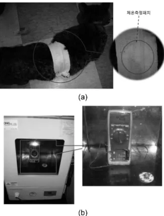 Fig. 7.  Experiment results; (a) monitoring display and (b)  saved data.