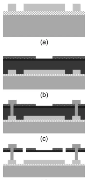 Fig. 2. SEM images of fabricated device.
