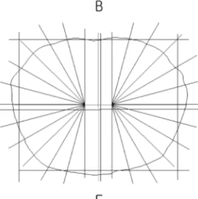Table 4. 재킷의  외관평가항목 부위 항 목 앞 Q1 목둘레선이 적당하다 Q2 목너비가 적당하다 Q3 목깊이가 적당하다 Q4 어깨 경사가 적당하다 Q5 어깨 너비가 적당하다 Q6 앞품의 여유량이 적당하다 Q7 진동둘레 위치가 적당하다 Q8 가슴부위의 여유량이 적당하다 Q9 젖꼭지점의 위치가 적당하다 Q10 허리부위의 여유량이 적당하다 Q11 허리둘레의 위치가 적당하다 Q12 허리둘레선이 수평이다 Q13 배부위의 여유량이 적당하다 Q14 엉덩이(단)부