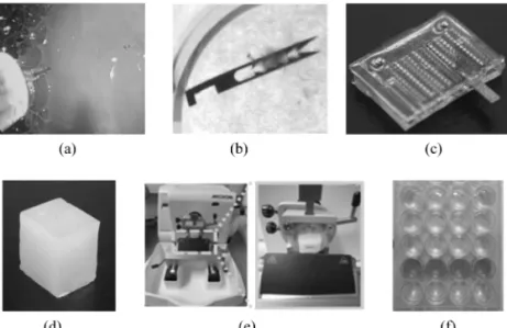Fig 6.  Extracting the tissue from micro-spike using micro-  tissue collecting tool.