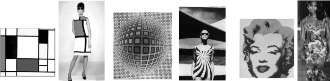 Fig. 3. Marliyn from Ten Marliyn(1967), Andy         Warhol Gianni Versace(1990).