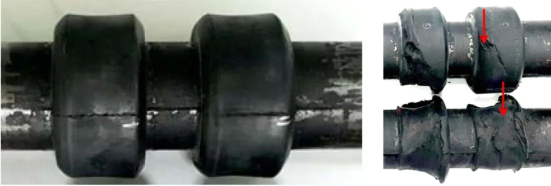 Figure  9.  Finite  element  analysis  of  rubber  bush  for  tracked  vehicles.