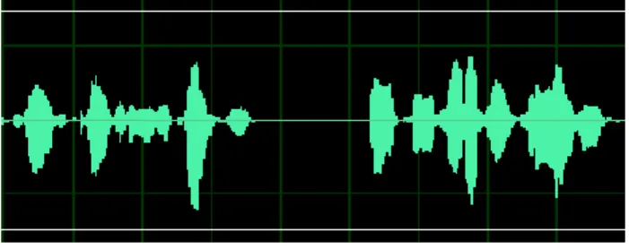 Fig. 4. Waveform of the source voice signals for simulation