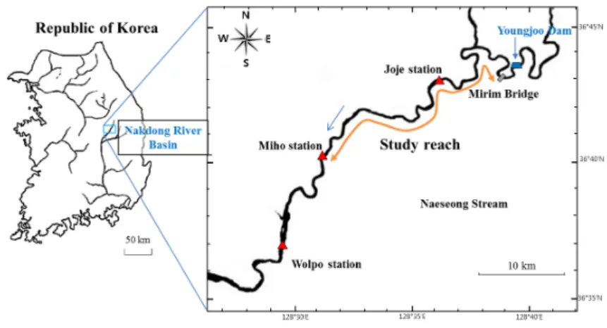 Fig. 1. Map showing the study site.