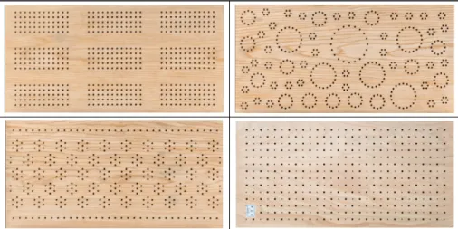 Fig. 8. Examples of WML board prototypes.