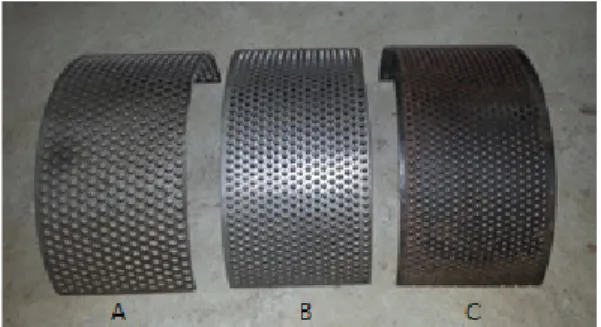 Fig. 1. Experimental setup for knife milling of wood chips.