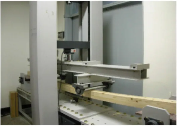 Fig. 1. Adhesive Spreader.  Fig. 2. Universal Testing machine for Bending Strength. 2.2.3