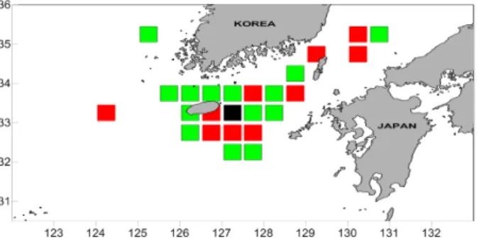Fig. 10. Regional difference in composition of stomach contents  (%IRI) of T.  orientails