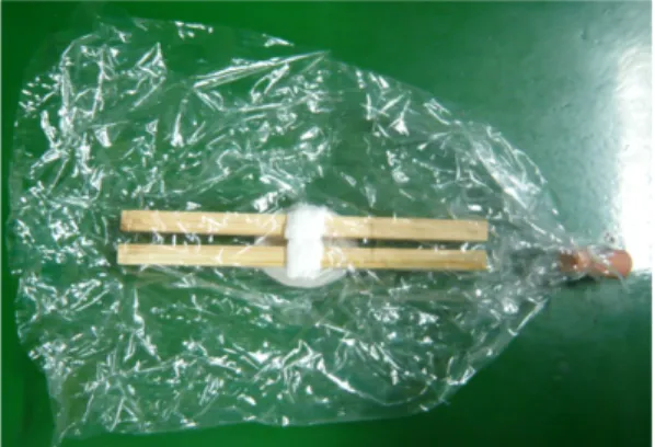 Fig. 2. Wood Pole tester. Fig. 3. Specimens under fungal exposure test.