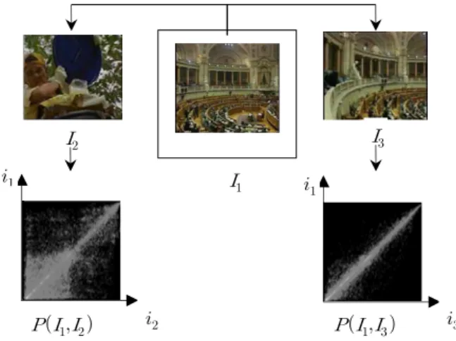 Figure  6:  Jonit  probability  distribution  of  two  different  images  corresponding  to  reference  image   