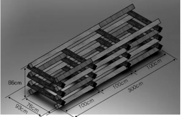 Fig. 1. Schematic diagram of retaining wall (Type I).