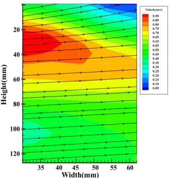 Fig. 4. Inlet velocity and inlet velocity distribution.