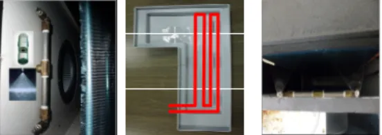 Figure 7: Comparison of the condenser inlet and  outlet refrigerant temperature.