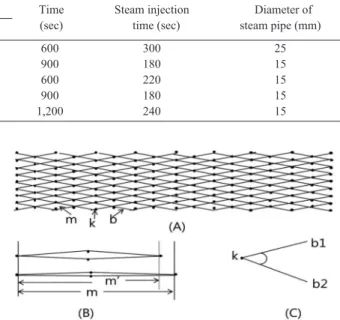 Fig. 2 (A)  및 Fig. 2 (B)에서 m, m′및 q값은 광학현미 경 (SV-35, Sometech)을 9.7배로 확대하여 각각 20개의 시료를 측정하였다