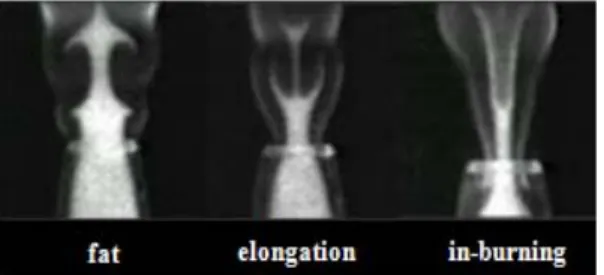 Fig. 8 Phase synchronized Mie-scattering images by  the high speed camera with 2000 -1  frame rate