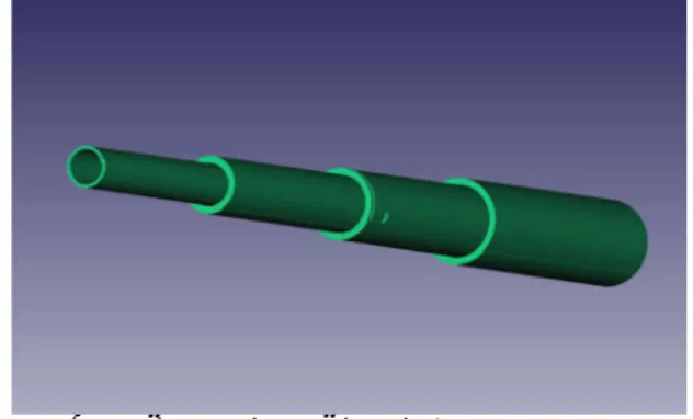 Fig. 3 Modeling of the Selfie Stick